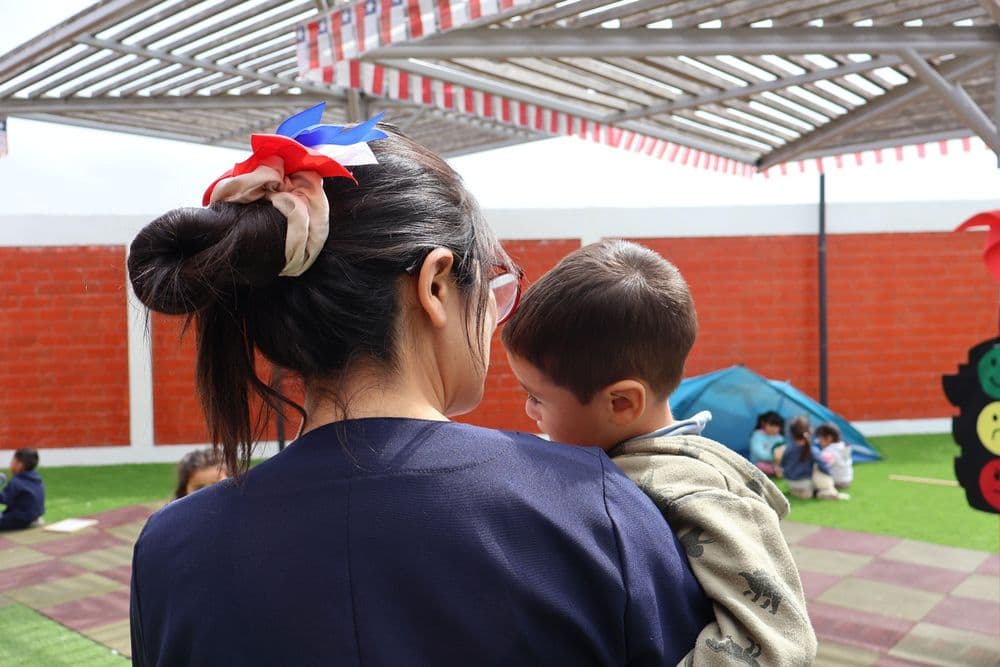 El cariño y buen trato son promovidos en Jardín Infantil 